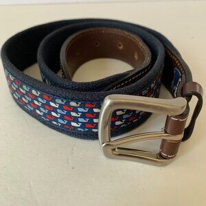Vineyard Vines by Shep & Ian Men's Golf Belt Blue Golfing Size 32 Made In USA